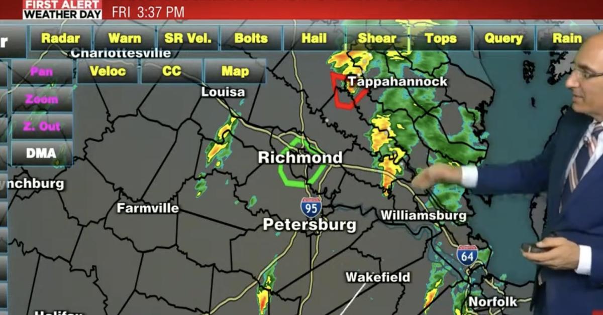 Virginia sees backtoback tornado warnings, reports of funnel clouds